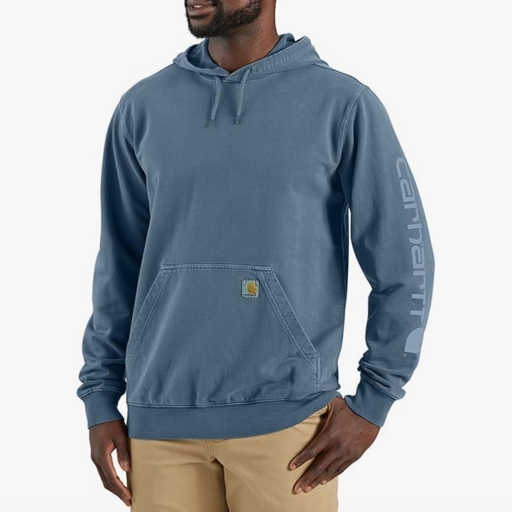 Carhartt sweatshirt blue thundercloud size large